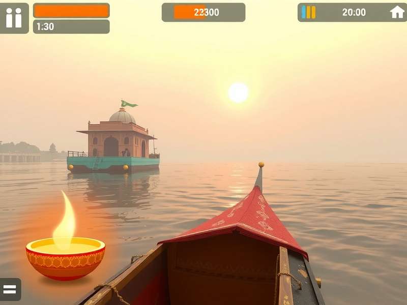 Ganges Explorer Pro Diwali festival event
